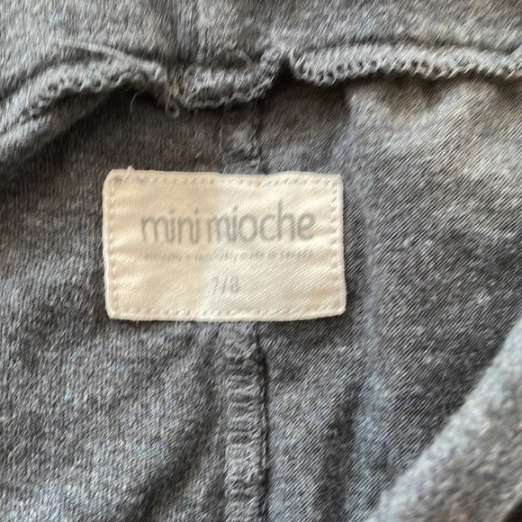 *SOLD* - Mini Mioche - Jersey Skinny Sweats - 2 pairs Navy and Grey - 7/8 - Picture 5 of 10